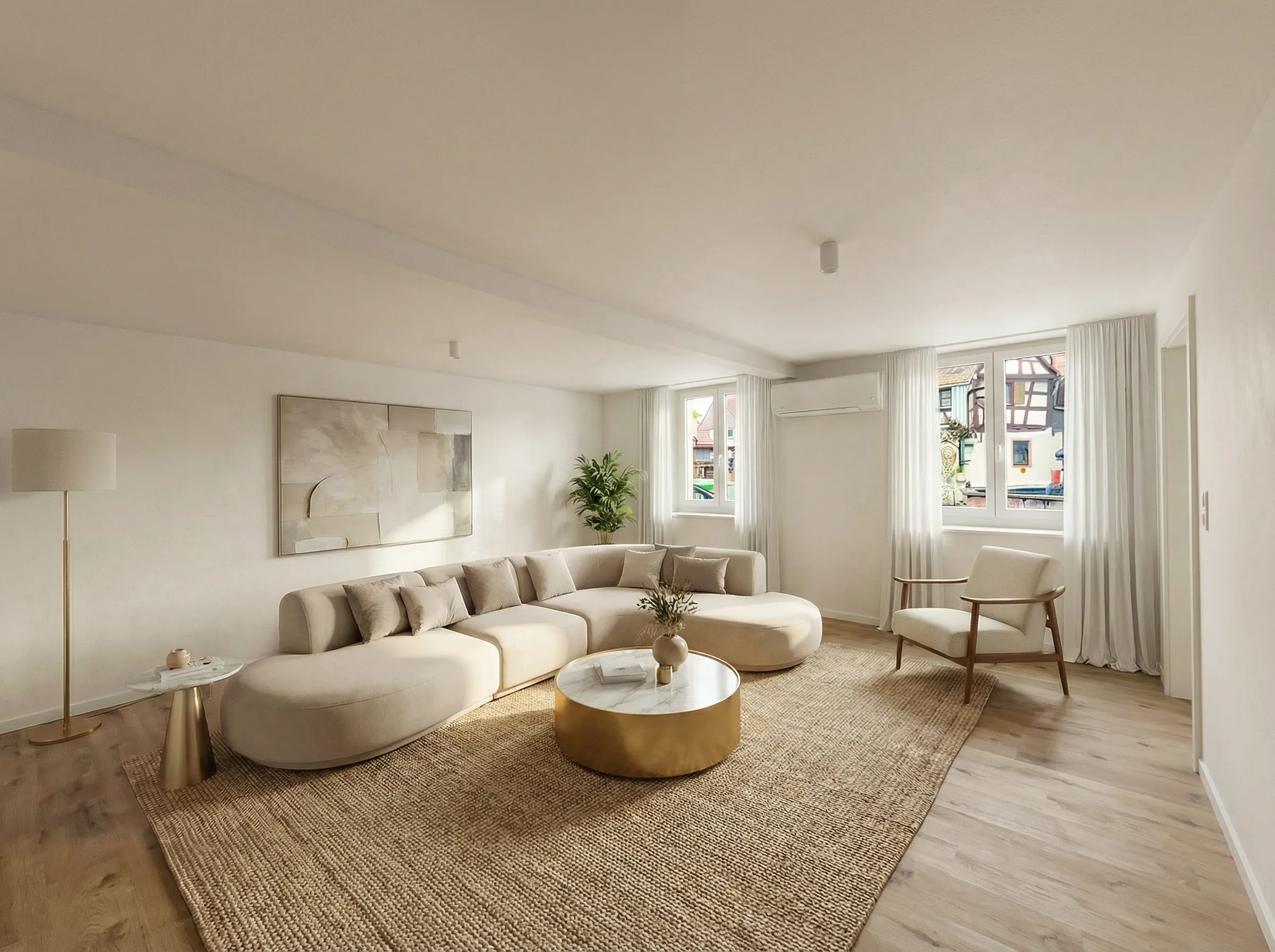 Wohnzimmer Hintere Ledergasse 1